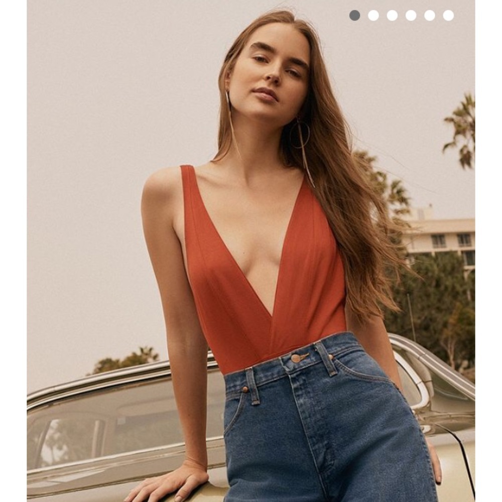 Rusty Orange/Red Body Suit